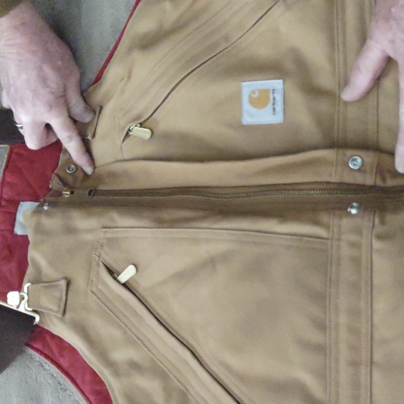 NWOTCarhartt men's bib overalls insulated,42x30 READ DETAILS! - Picture 9 of 9